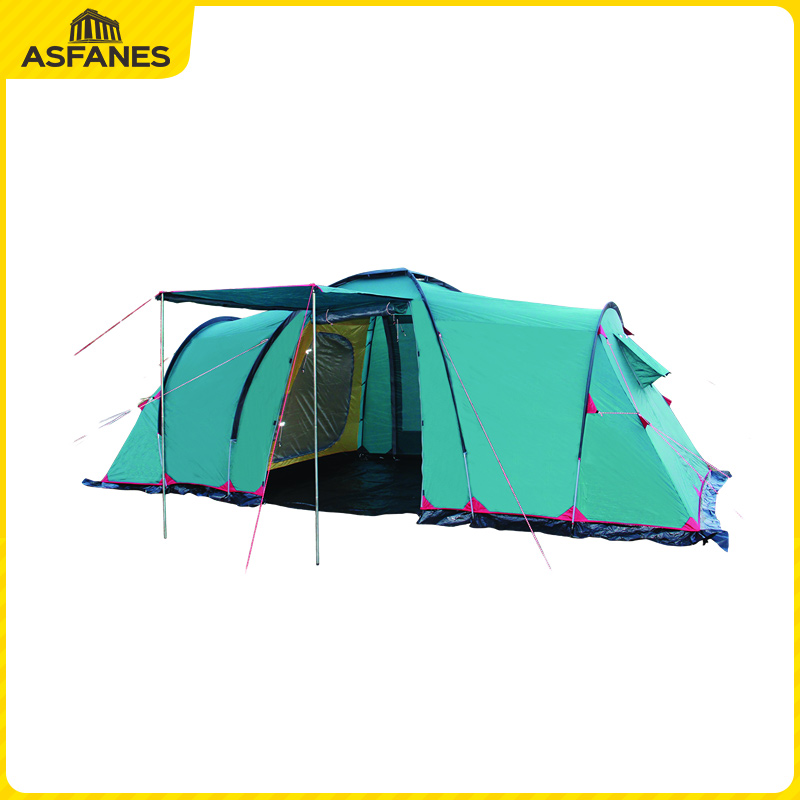 ASFANES 6人双层3室1厅帐篷