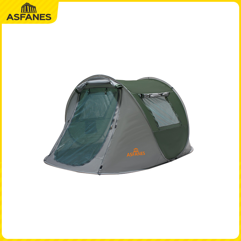 ASFANES 2人单层船型帐篷
