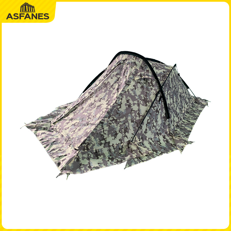 ASFANES 2人双层铝杆帐篷