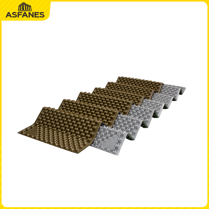 ASFANES 2.2CM加厚款花生壳蛋巢折叠防潮垫