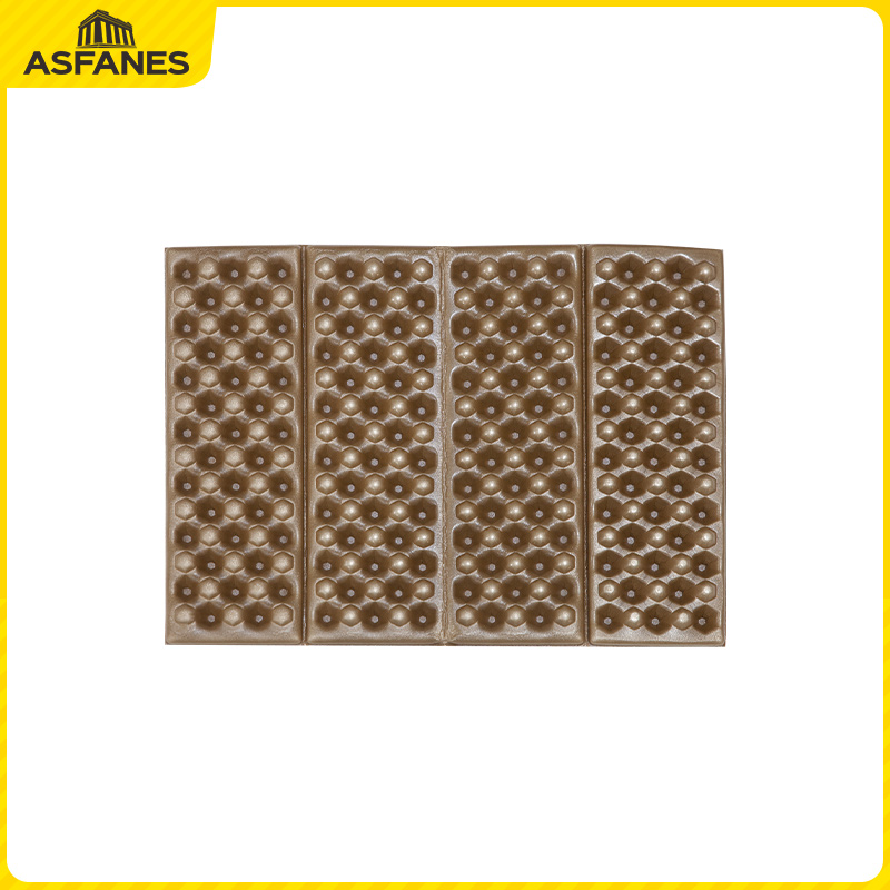 ASFANES  2.2CM加厚款花生壳蛋巢折叠防潮坐垫